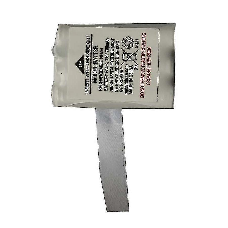 compatível com Midland Lxt600 Walkie-talkie Battery Batt3r