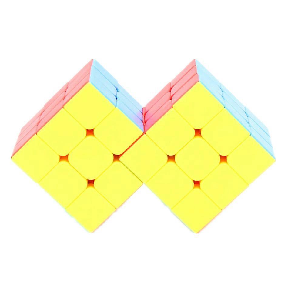 WitEden 3x3x3 Professional Conjoint Cube Magic Cube strange-shape Magic Cubes Learning Educational Classic Puzzle Toys