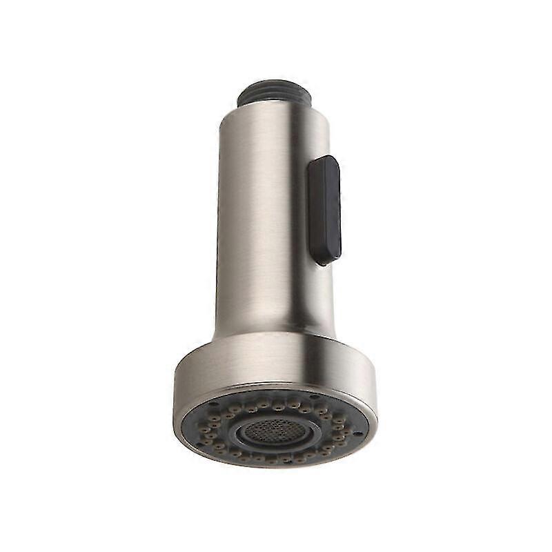 Pullout Sink Sprayer With Button Brushed Spray Head 2 Jets For Kitchen Mixer Tap Kitchen Taps
