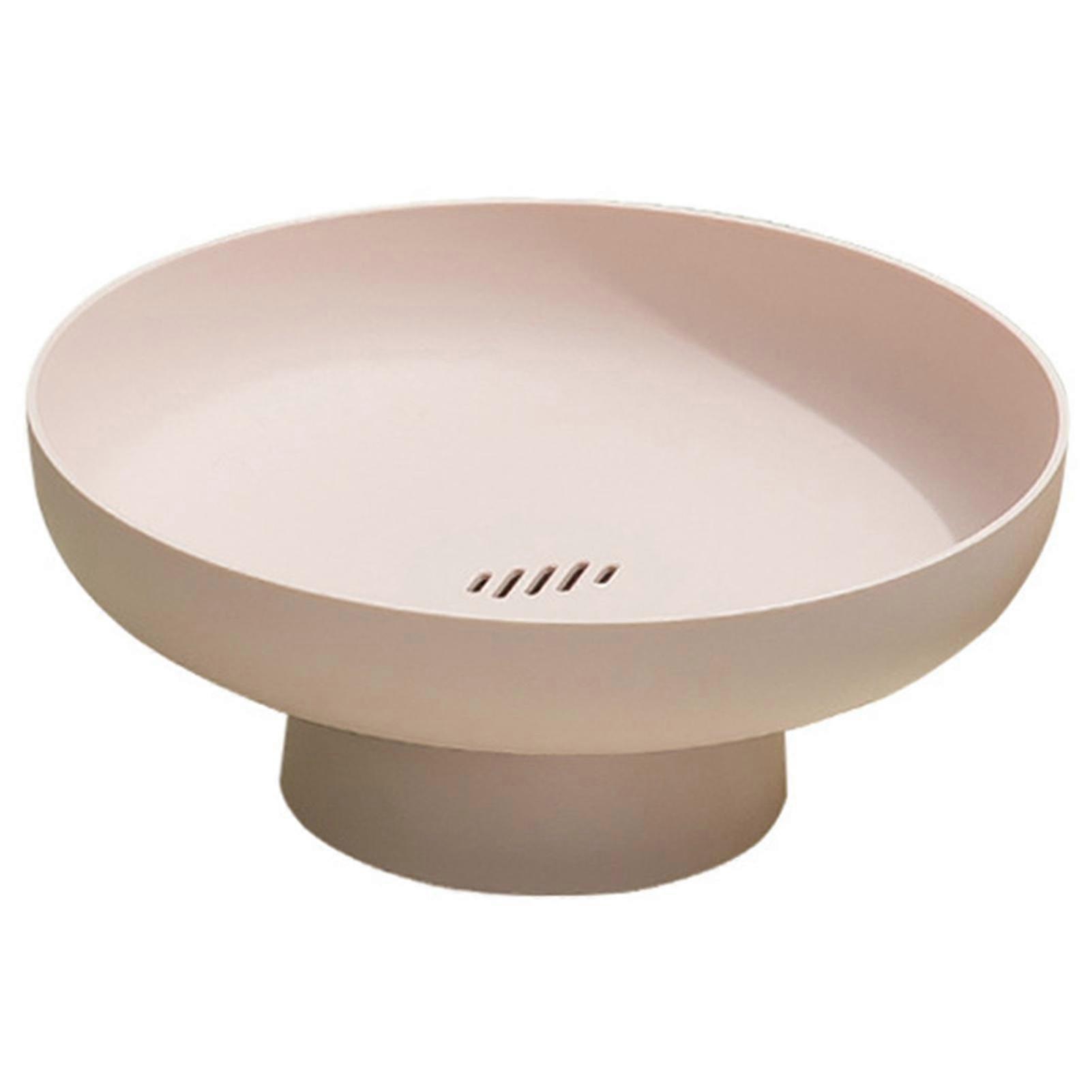 Fruit Tray Storage Simple Style Open Design Hollow at the Bottom for Living Room