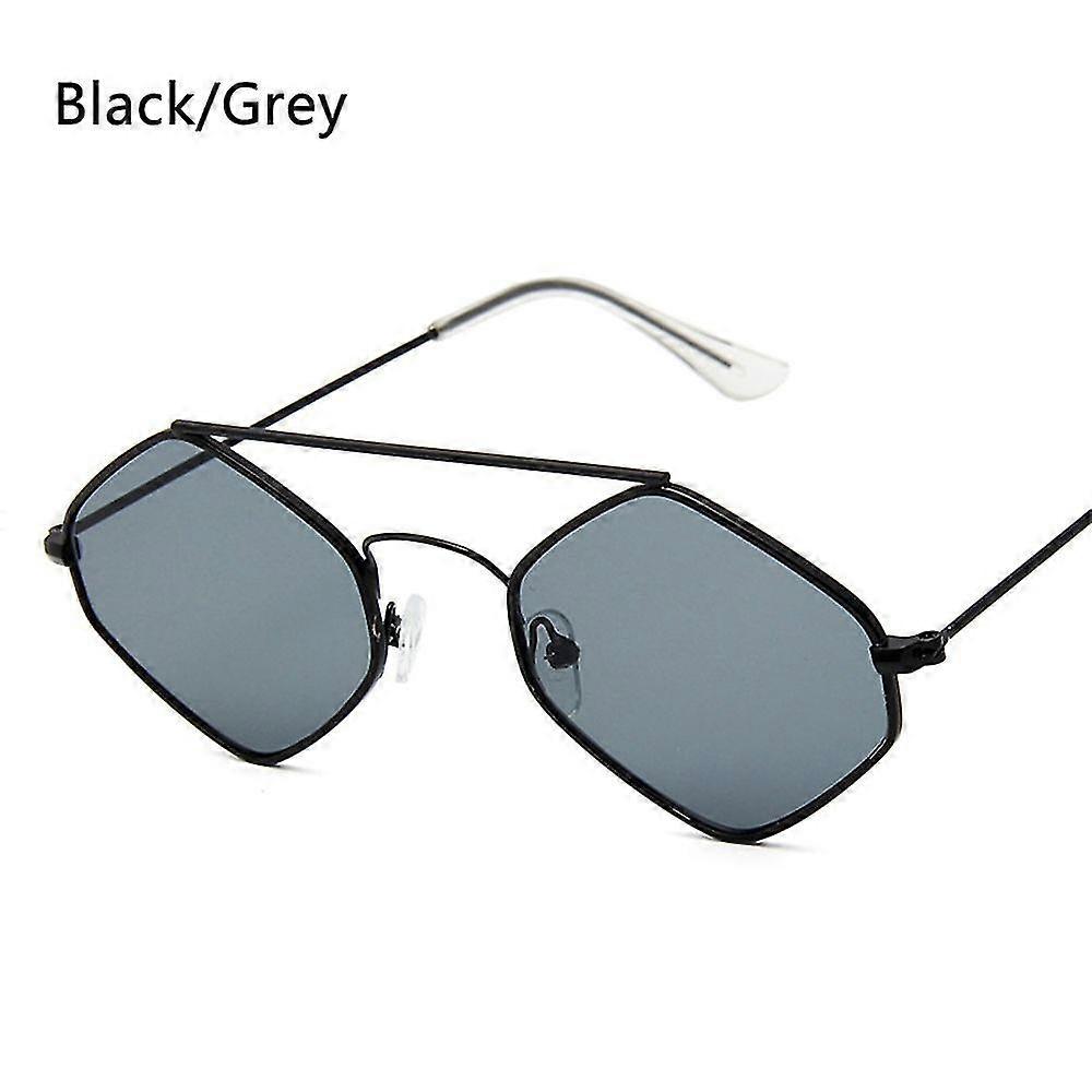 2023 Mode Rectangle Rimless Lunettes de soleil Square Vintage Glasses Design de luxe Unisexe Retro Frame Gradient Lunettes Uv400 Lunettes