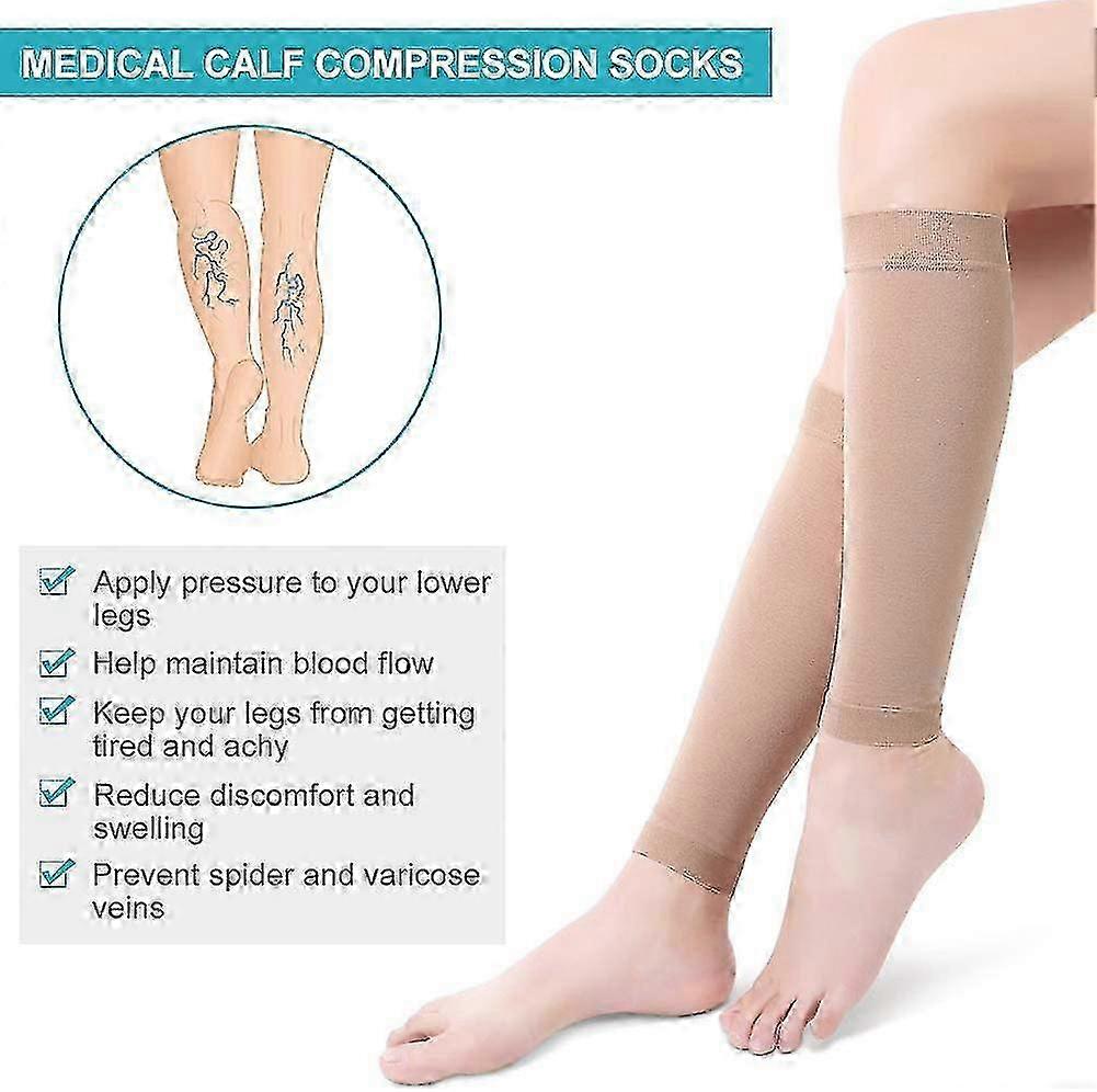 Calf Compression Socks, Compression Stockings With Medical Gradient Compression