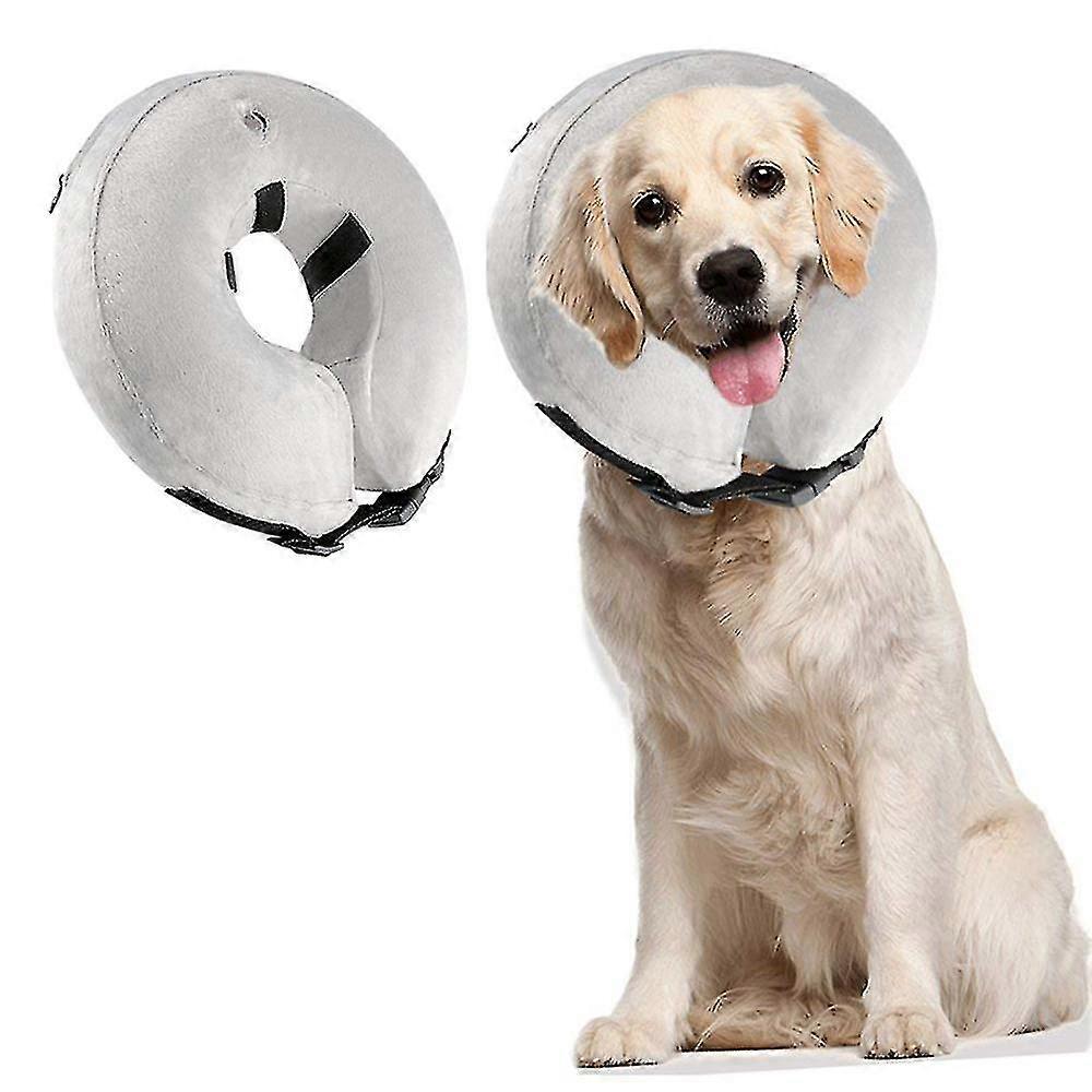 Dog Cone, Inflatable Dog Collar For Pet Surgery, Recovery Cone