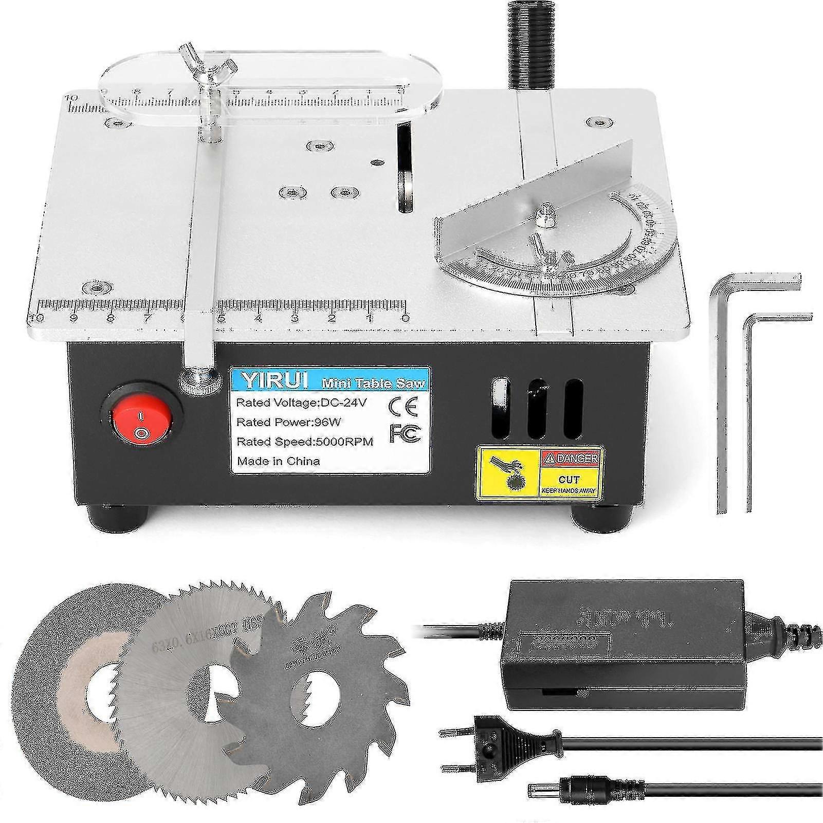 Mini Multifunctional Table Saw Electric Desktop Saws Small Household Diy Cutting Tool Woodworking Bench Lathe Machine Boris