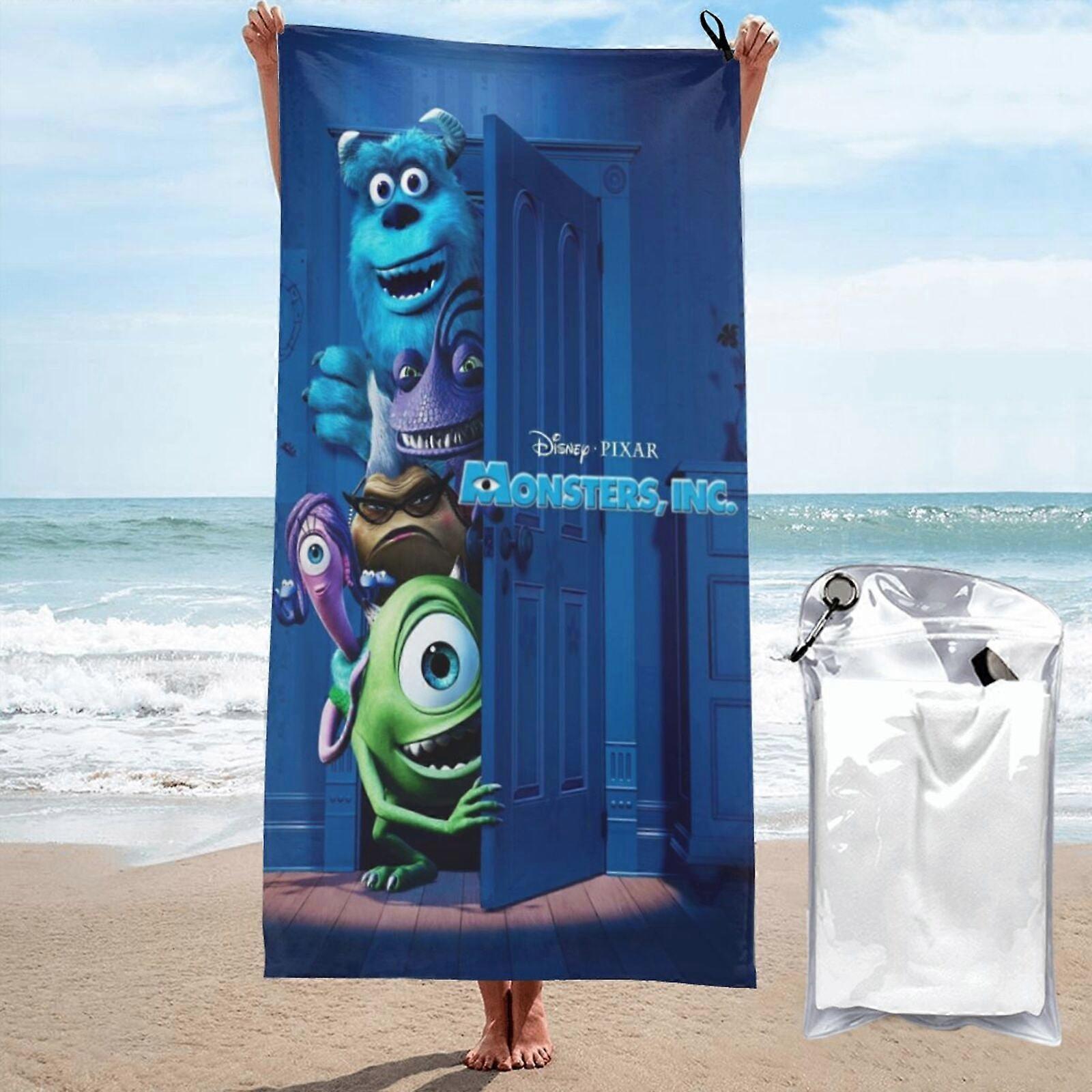 c232Monsters, Inc Microfiber Beach Towel  Absorbent Quick Dry Lightweight LXMT149