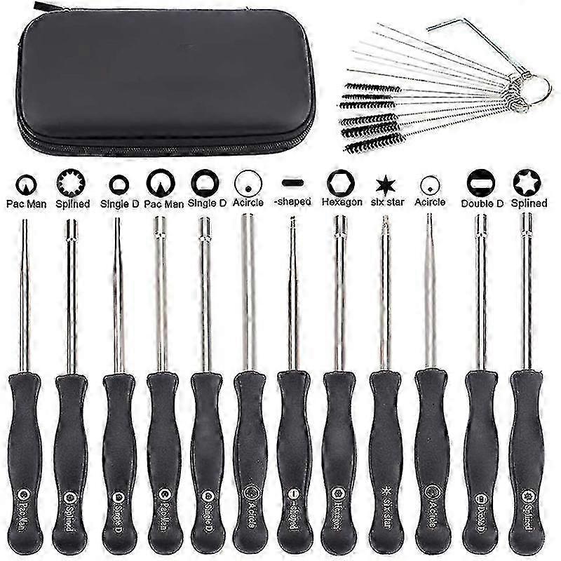 Pack-of-12 Carburetor Adjustment Tool Carburator Adjusting Kit For 2-cycle Small Trimmer Weedeater Chainsaw - JA