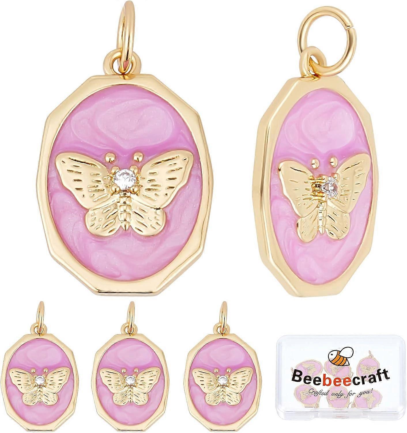 10Pcs/Box Butterfly Charms