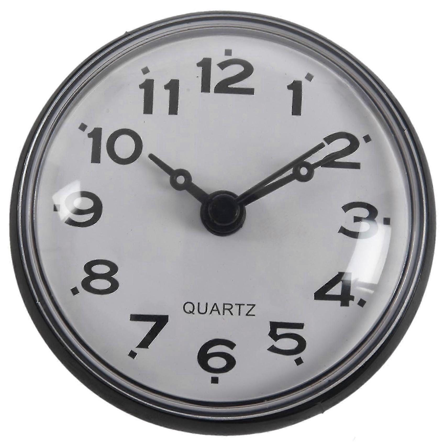 7cm防水キッチンバスルームシャワー時計サクションカップ壁