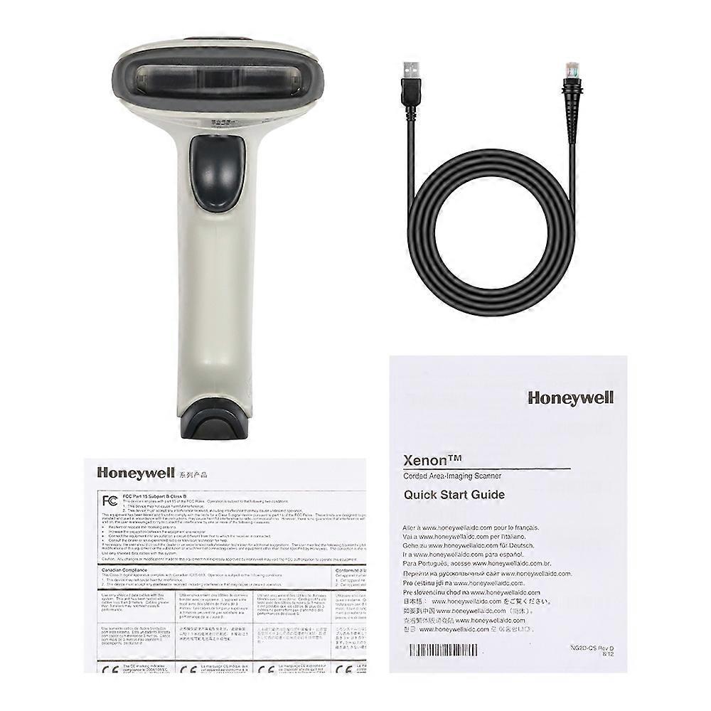 Hyperion 1300G-1USB 1D Barcode Scanner Handheld bedrade codelezer met USB-kabel