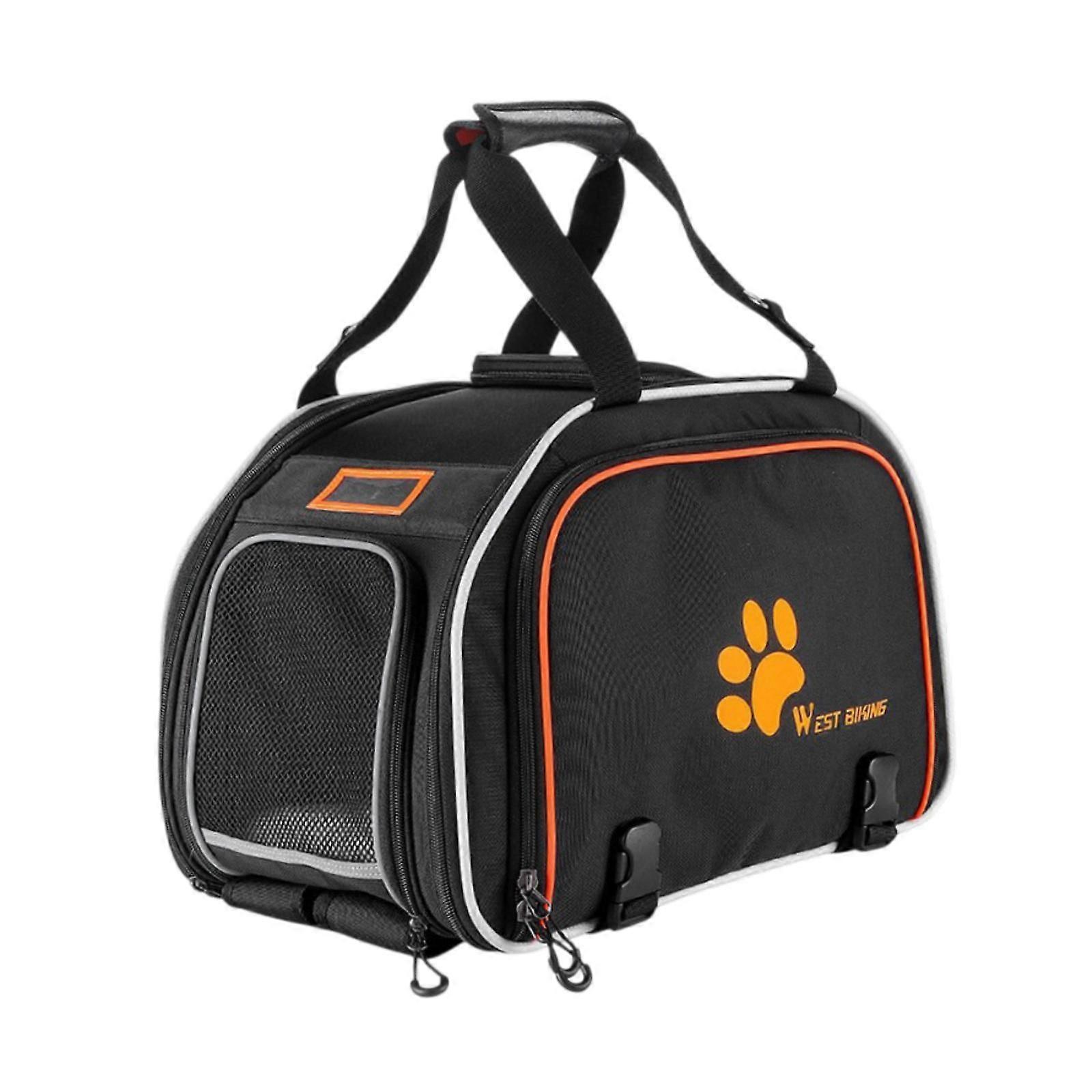 Foldable Cats Carrier Soft Comfortable for Camping Picnics Small Medium Cats