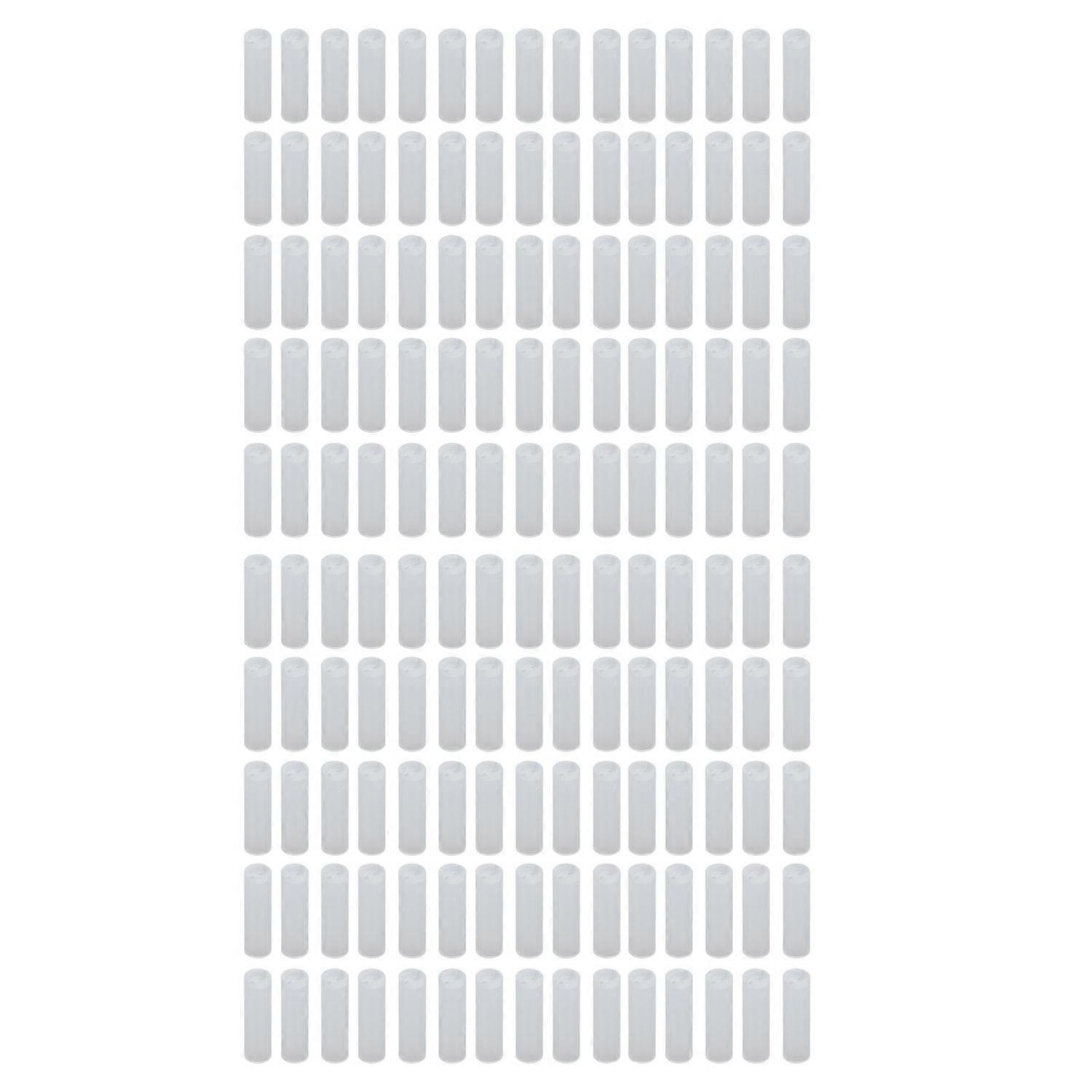 150Pcs Nylon Standoff Spacer Round 3mm ID 4mm OD 15mm Height Mounting Hardware Fastener Set Kit