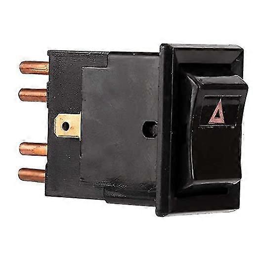 Hazard Warning Switch, Hazard Warning Lamp Switch Yuf101490 For Land Rover Defender 90 1101pcsblack