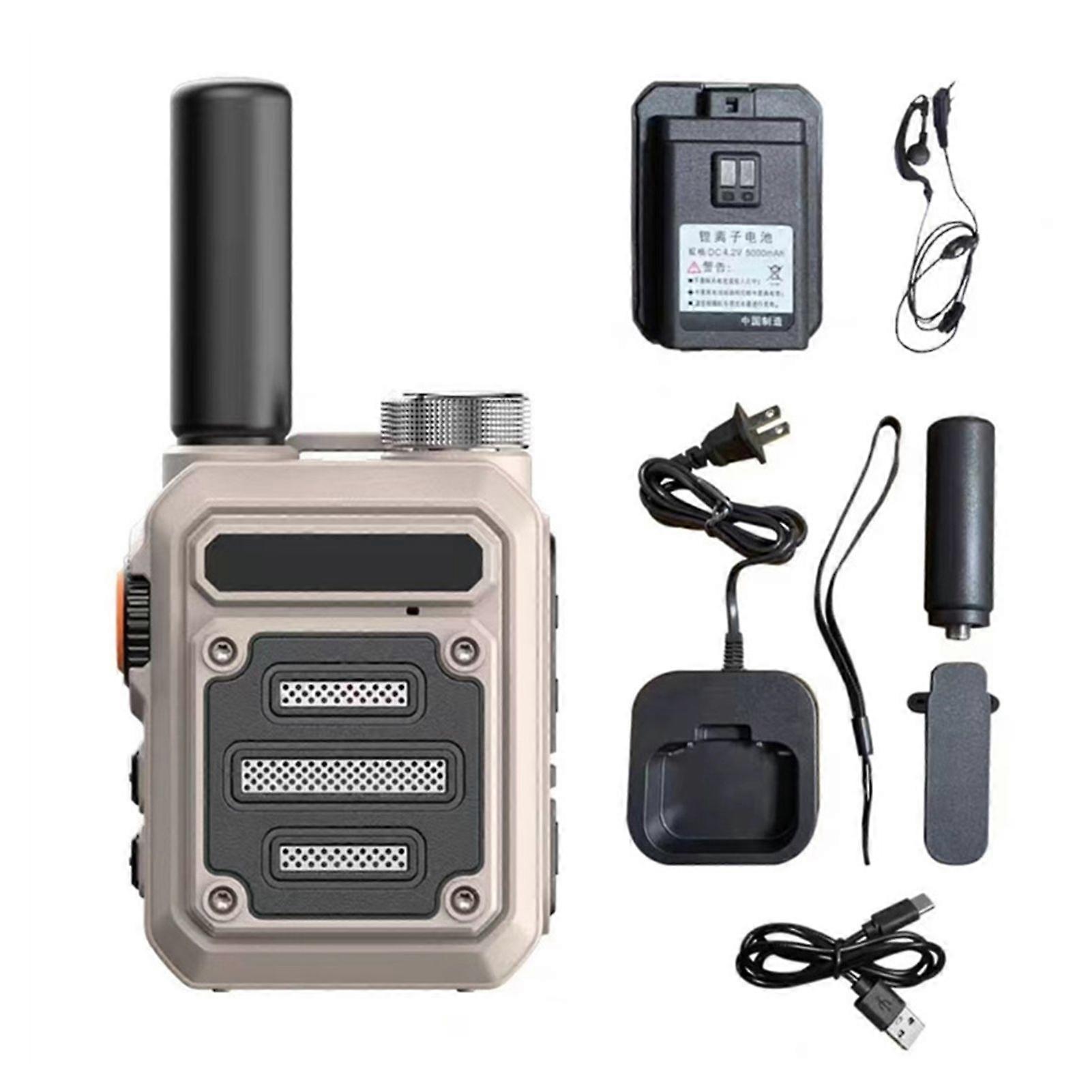 Waterproof Shock Resistant Walkies Talkies Wireless Rechargeable Two Way Radio for Indoor Outdoor Activities