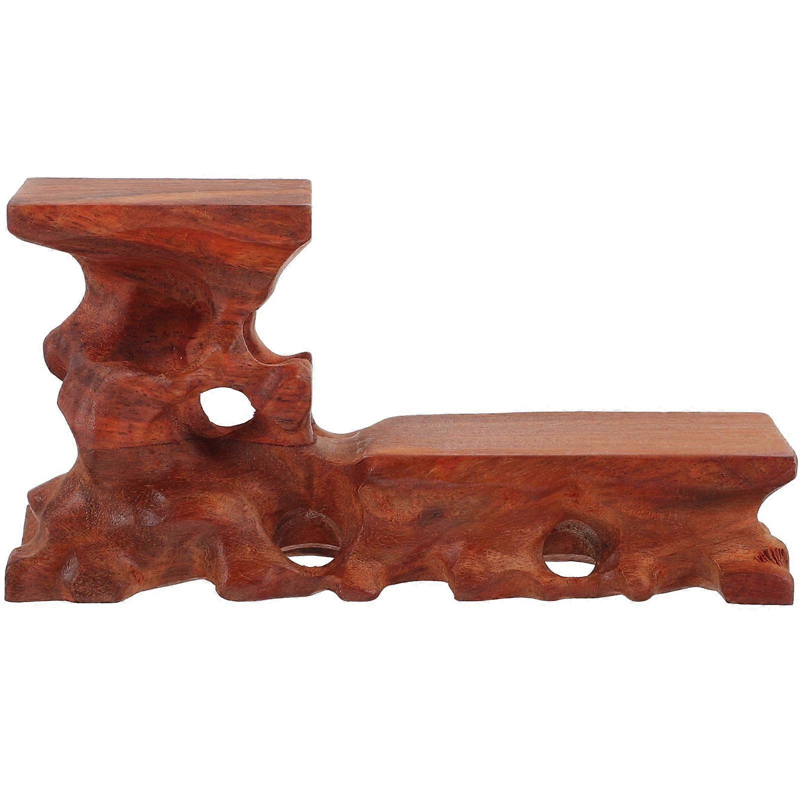 Base en bois Base d’affichage en bois Vase de fleur Base de table Base en bois Statue Stand