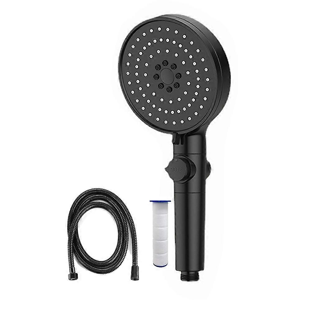 Multifunksjonelt håndholdt dusjhode med 5 sprayalternativer