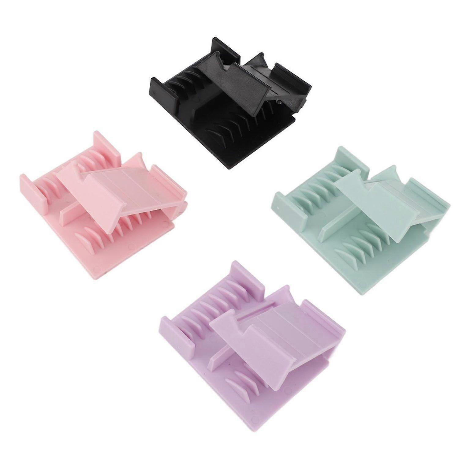 4-Color Hair Clipper Nozzle Guards - Compatible with Clipper Models