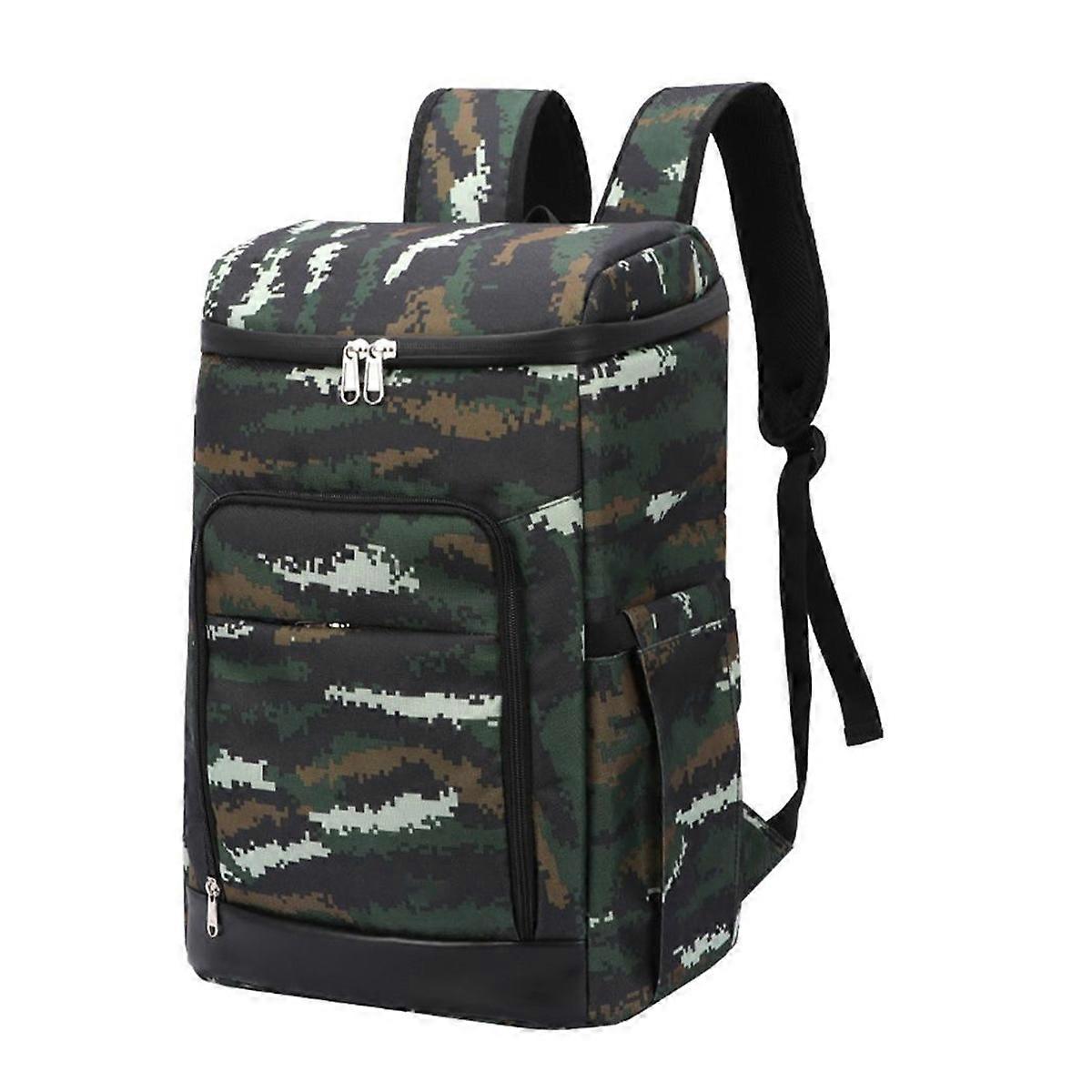 Waterproof insulated cooler backpack for outdoor picnics
