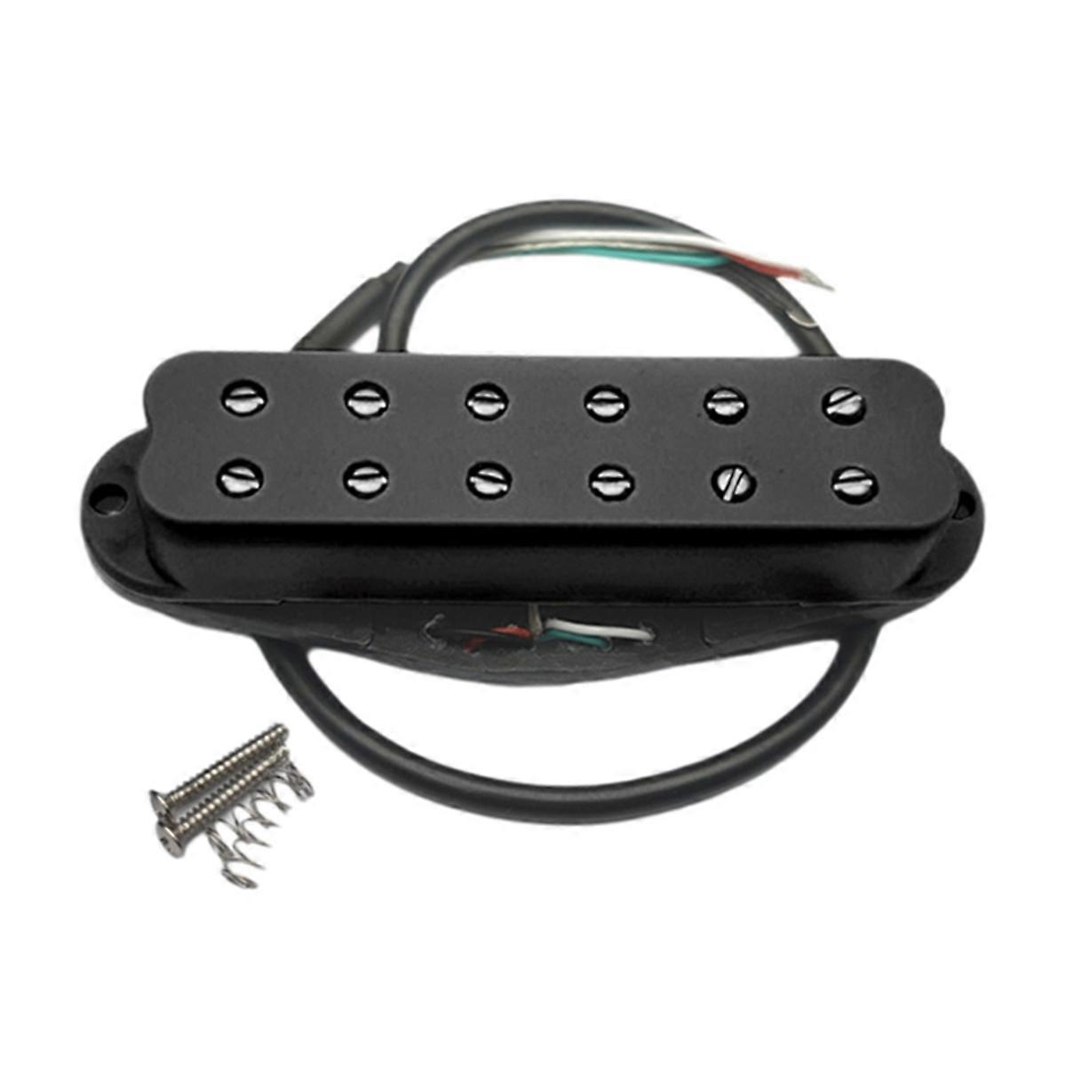 Guitar Pickup Low Noise High Output Dual Coil Single Guitar Pickup Guitar Parts Black
