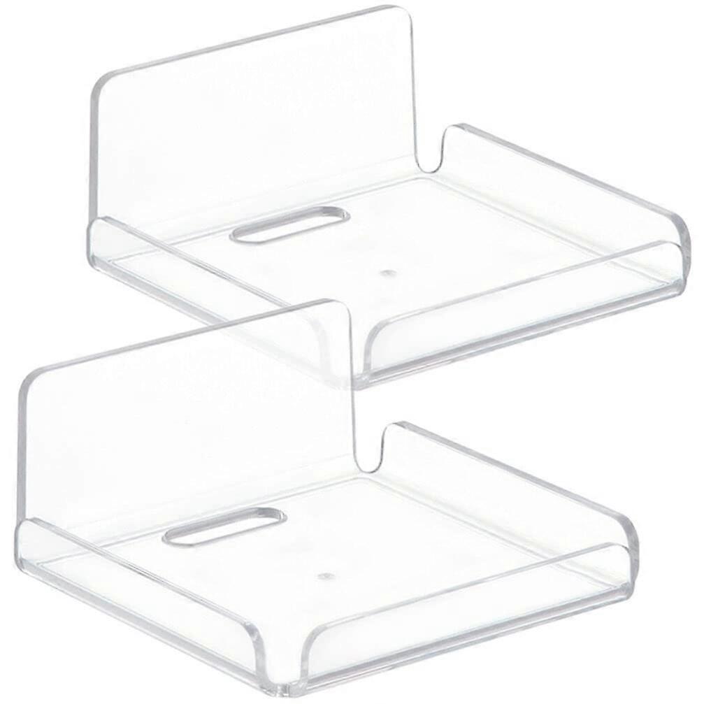 2pcs Camera Bracket Corner Shelfs Indoor Plant Shelves Wall Shelves for Plants Monitor Camera