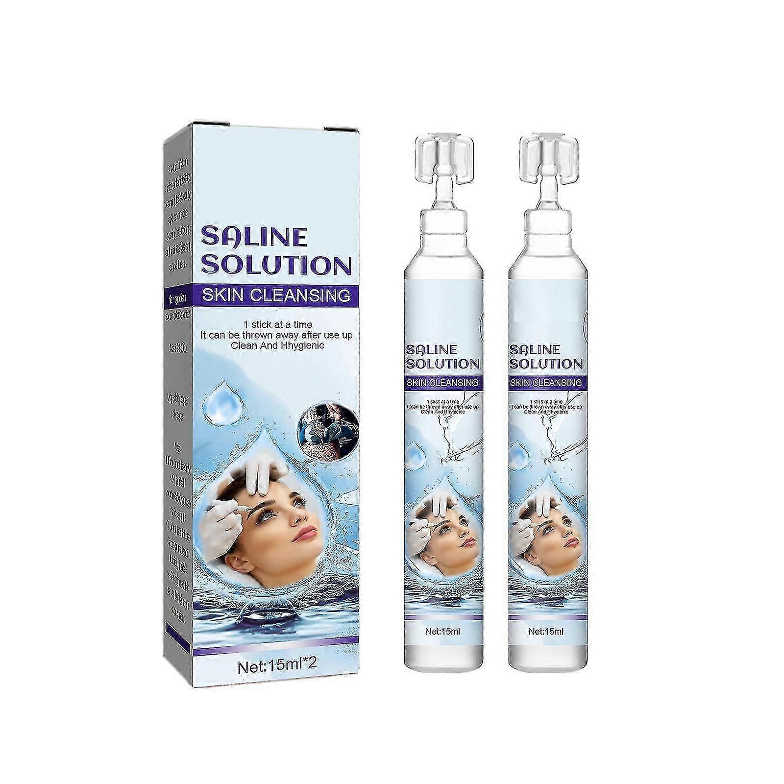 tatouages physiologique solution saline de nettoyage pour nettoyer l’acné du visageNouveau