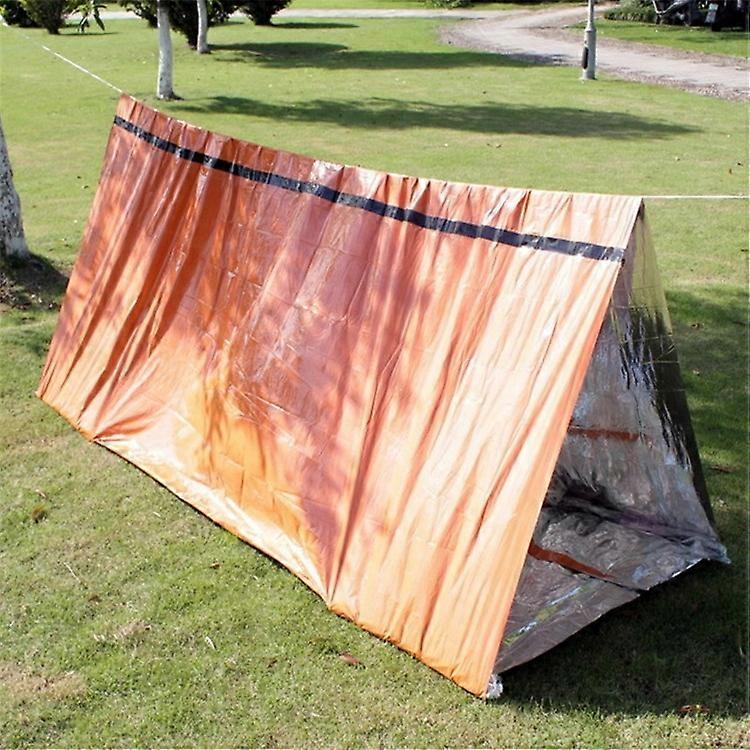 Outdoor Lebensrettende Notfallzelt Isolierdecke Orange