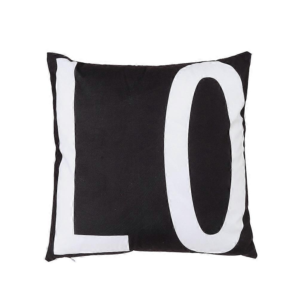 Novel love you/ home Pattern Breathable Pillowcase Cushion Pad Car Household