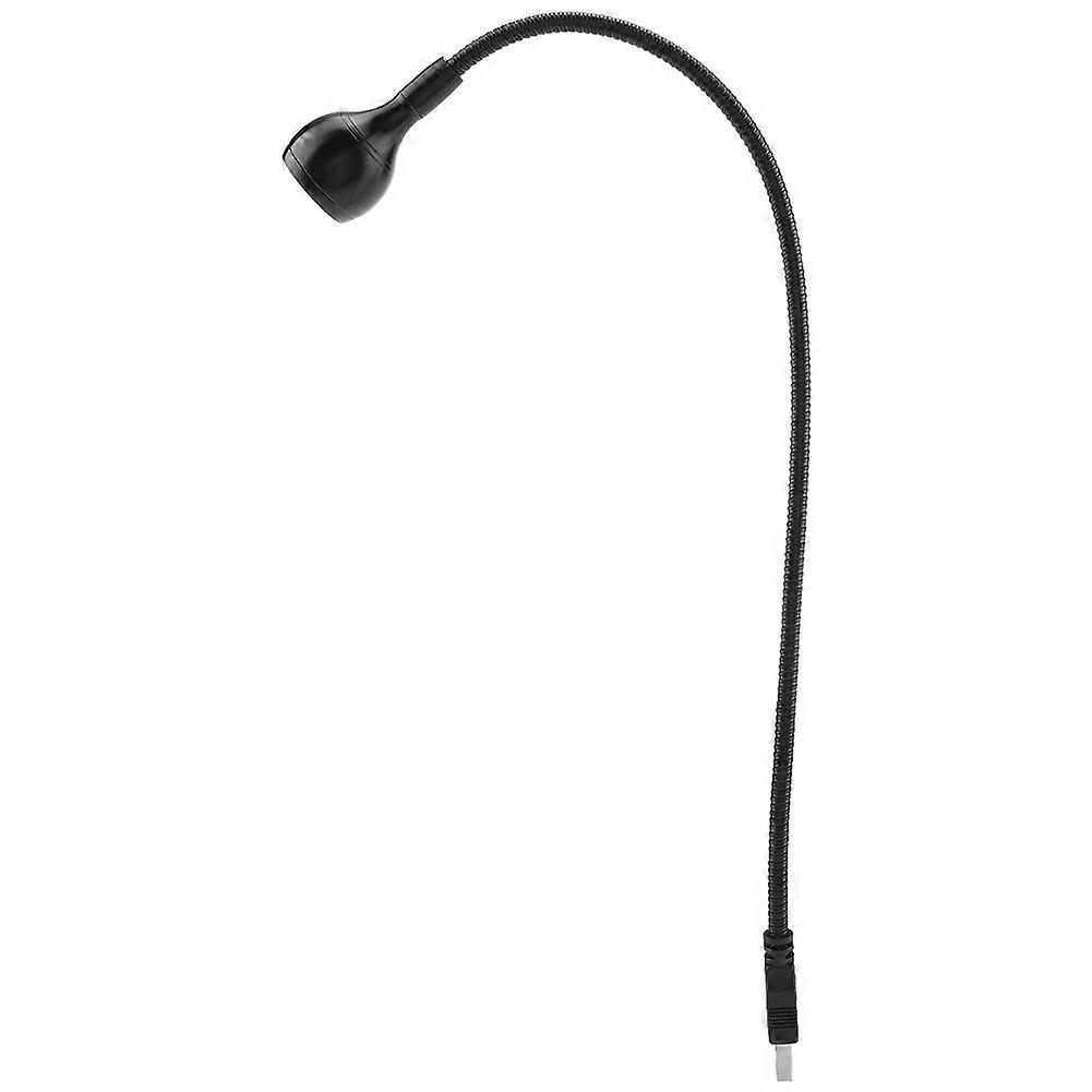 1W Long Flexible Neck USB LED Night Reading Lamp USB Powered Gooseneck Desk Lamp Adjustable 5V