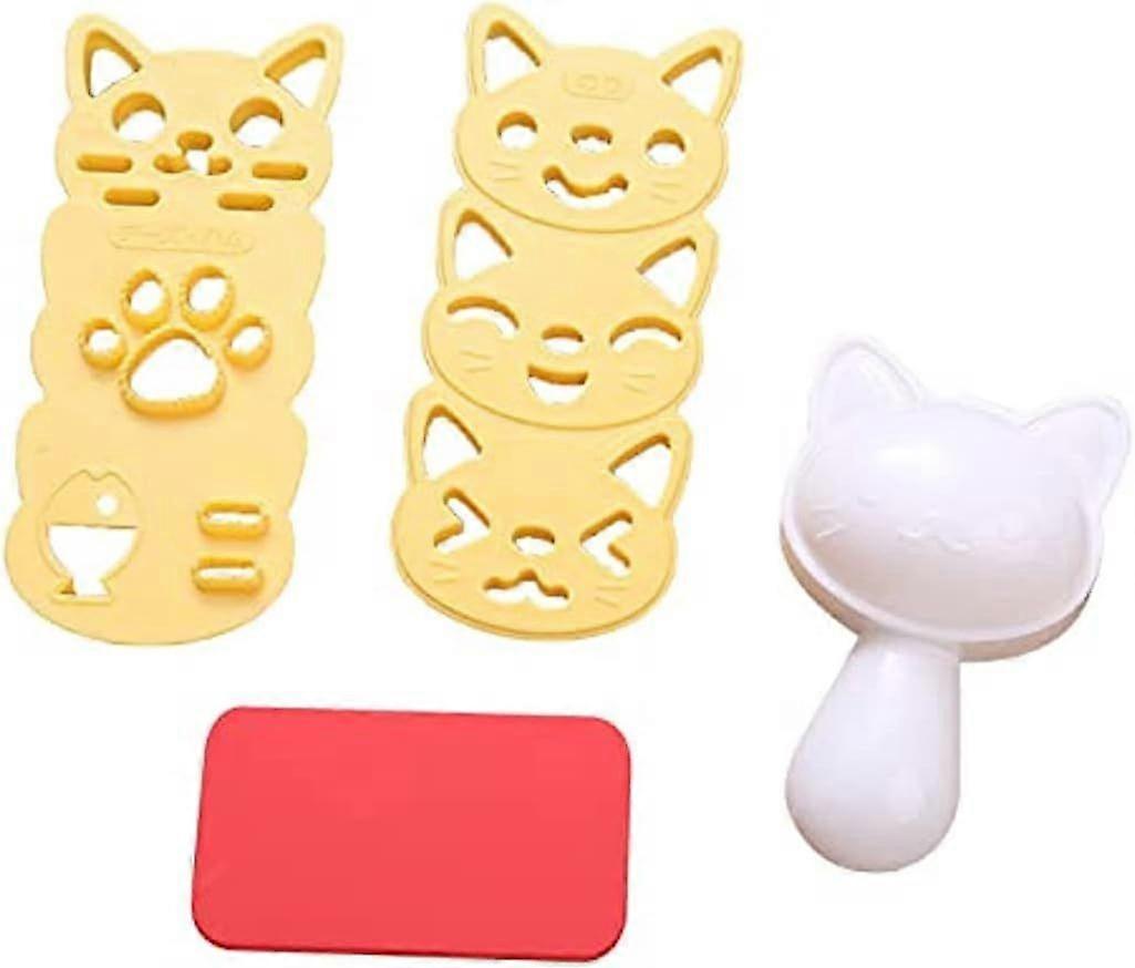 Cat Rice Ball Mold - Triangular Sushi Mold for Onigiri