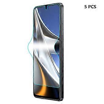 Película de hidrogel 5PCS para Xiaomi Poco X5 5G / F5 Pro 5G / Redmi K60 Pro 5G / K60 5G / Note 12 5G