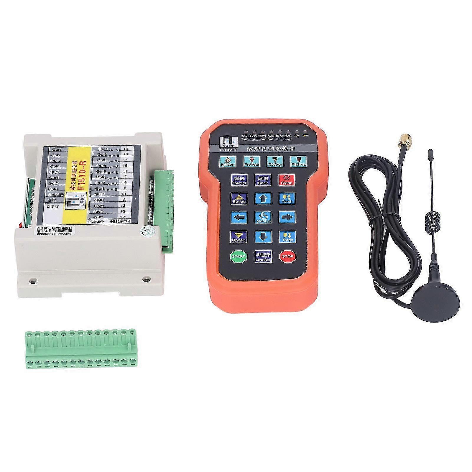 CNC Plasma Cutting Machine Remote Control ABS Housing 2 Way Communication Cutting Machine Controller