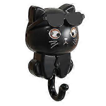 Cool Cat Key Hook Decorative Easy Installation Wall Hook for Bathroom Kitchen