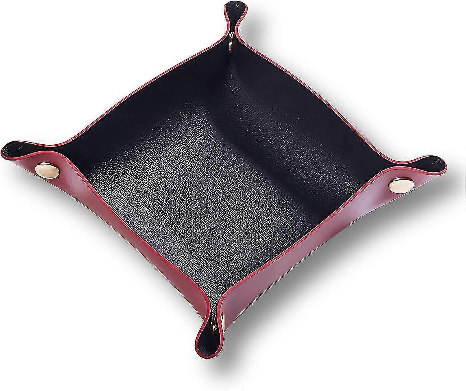 מגש שירות מעור לגברים נשים, מגש עור קטן Catchall מארגן שולחן, מגש מפתחות