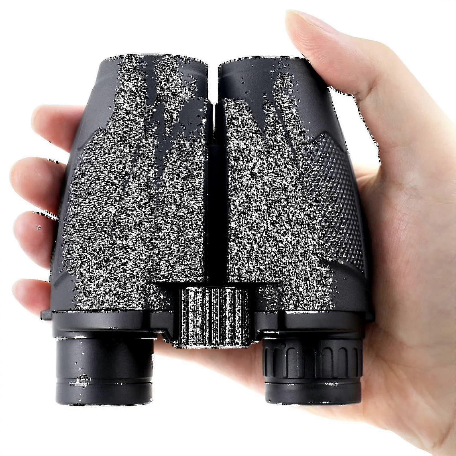 Mini Binoculars 10x25, Pocket Binoculars, Foldable Telescope Equipped