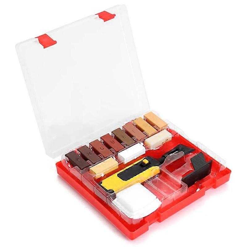 Wood Floor Furniture Scratch Repair Kit, Laminate with Melting Tool