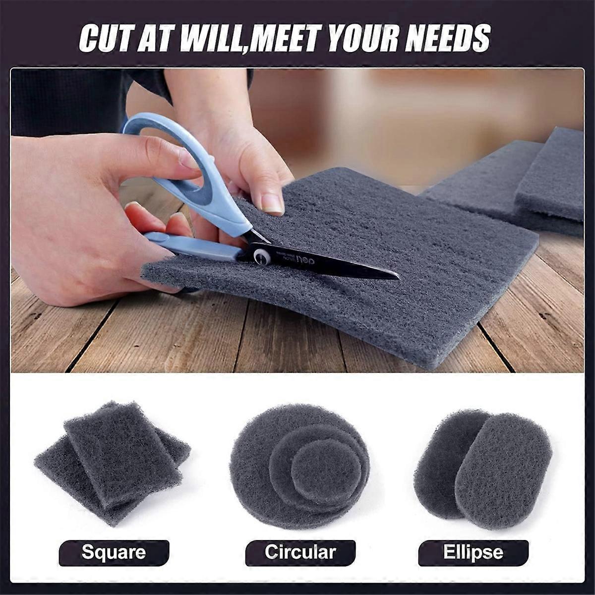 Skrapeputer 6 tommer x 9 tommer, skraping, skuring, malingsgrunning forberedelse vedheft ripe forberedelse av wo