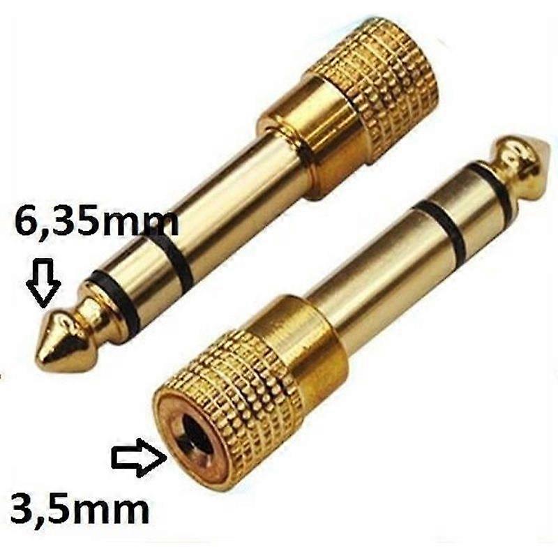 JACK Plug Adapter Socket - 635mm to 35mm -