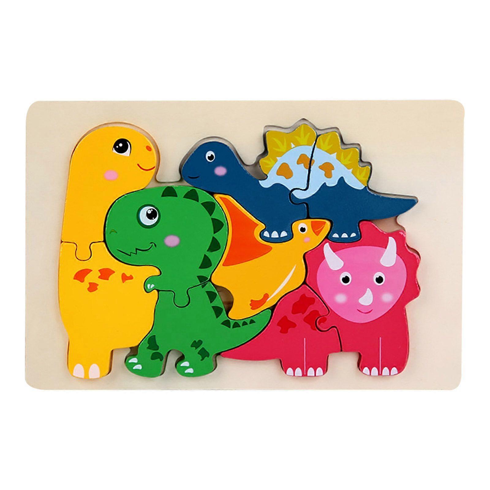 Learning Puzzle Toy 3-D Jigsaw Baby Brain Early Developmental Activity Toys