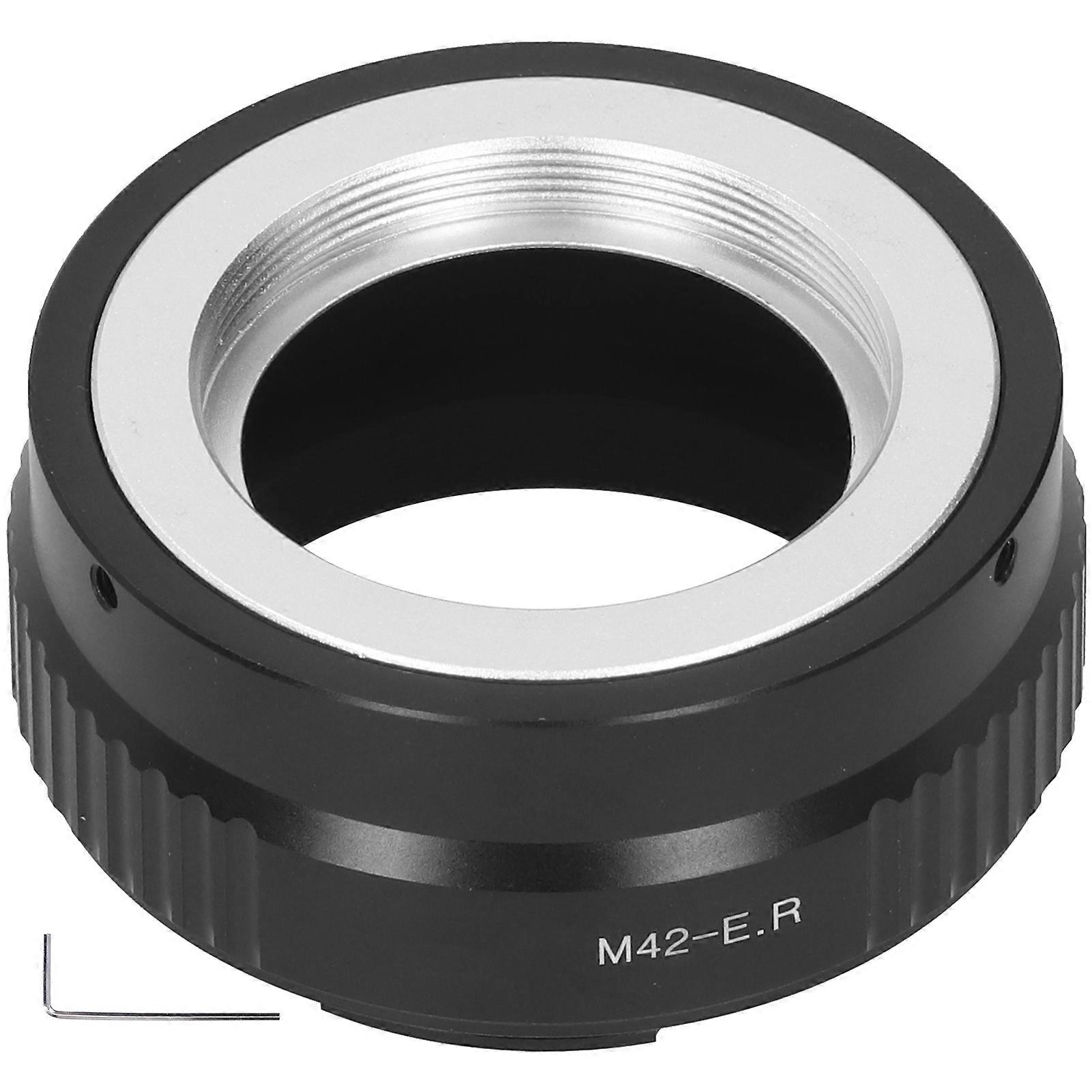 High-Quality Alloy Lens Adapter for M42 Mount Lens to Canon RF Camera - Durable & Precise