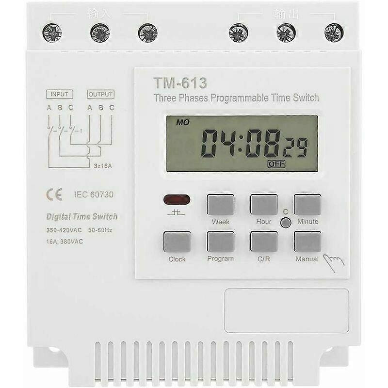 Programmable 380V Timer Relay, Weekly Digital Power Switch