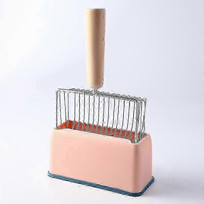 Effortless Cleaning with Pink Cat Litter Scoop Set