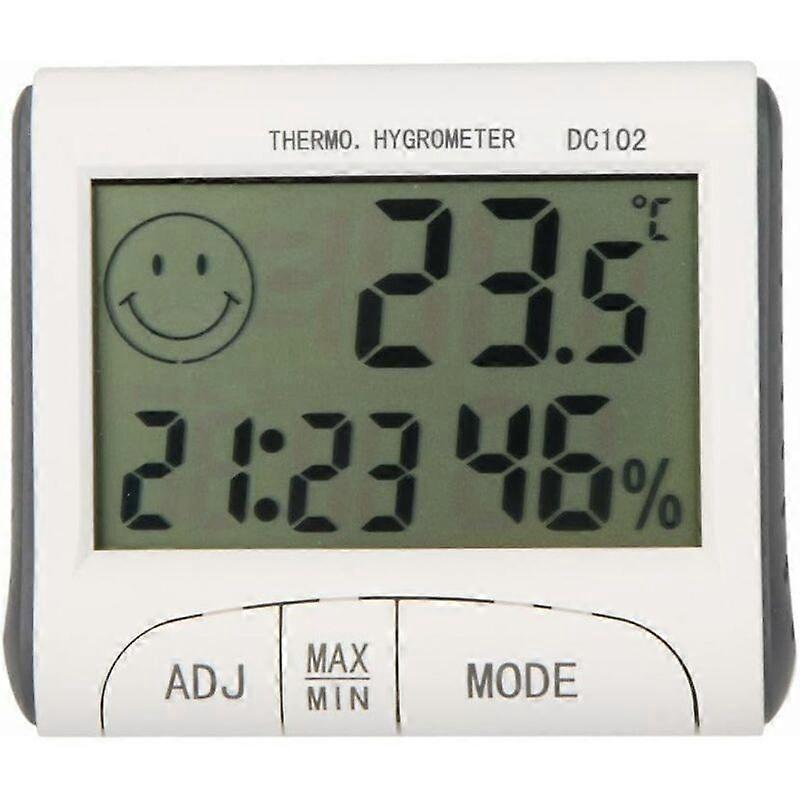 Mini Digital Hygrometer Thermometer with Magnetic Stand for Office Use