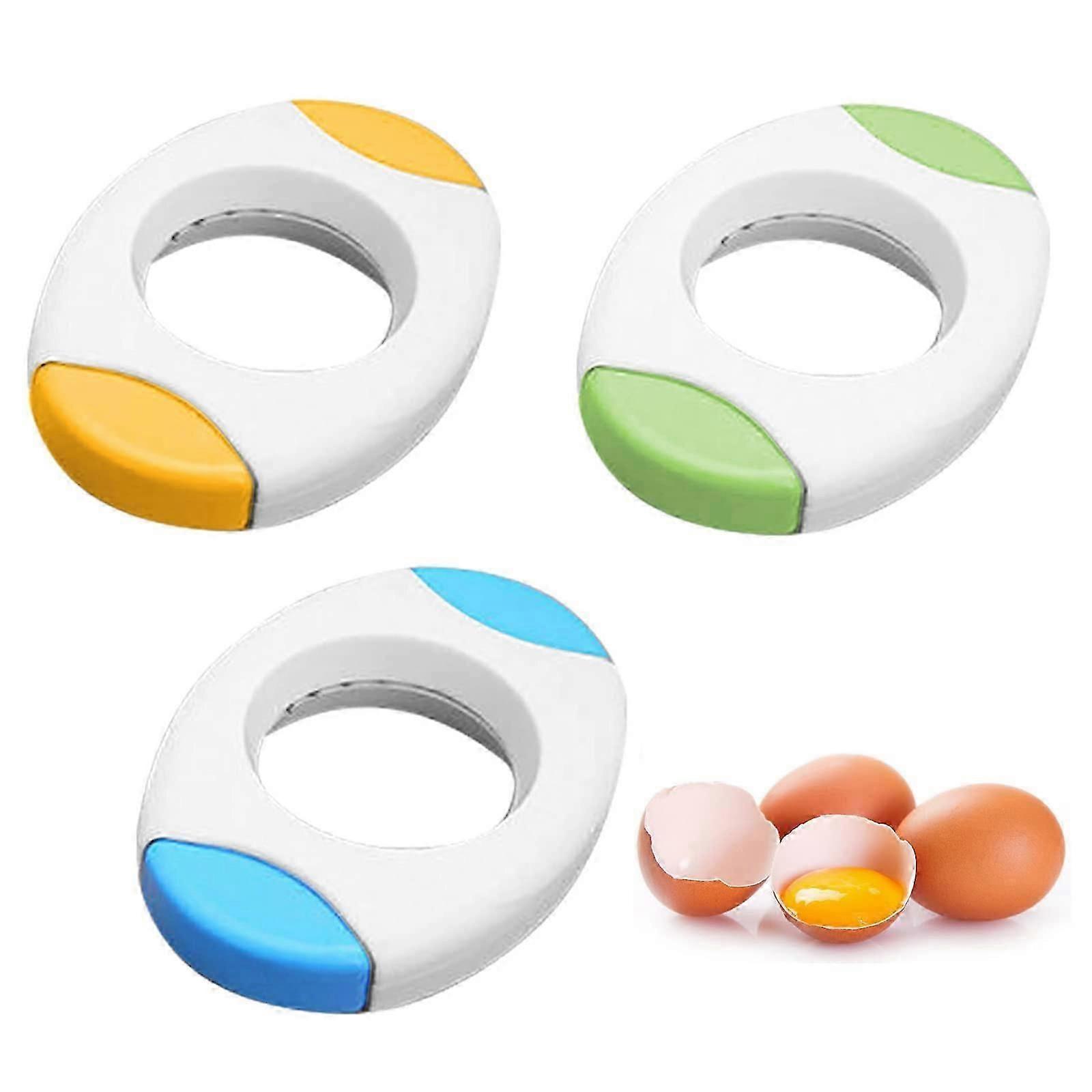 3pcs Eggshell Cutter-Creative Eggshell Separator-Shell Opener-A Good Helper for Kitchen