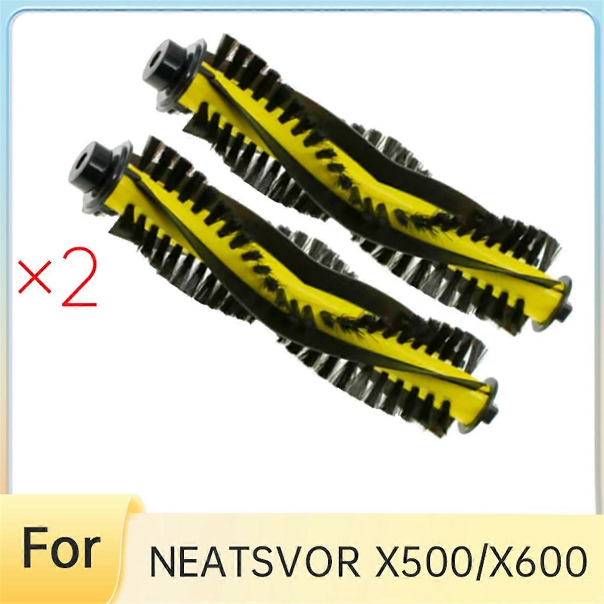 Main Brush for NEATSVOR X500/X600 Sweeping Machine Accessories 2 Pcs