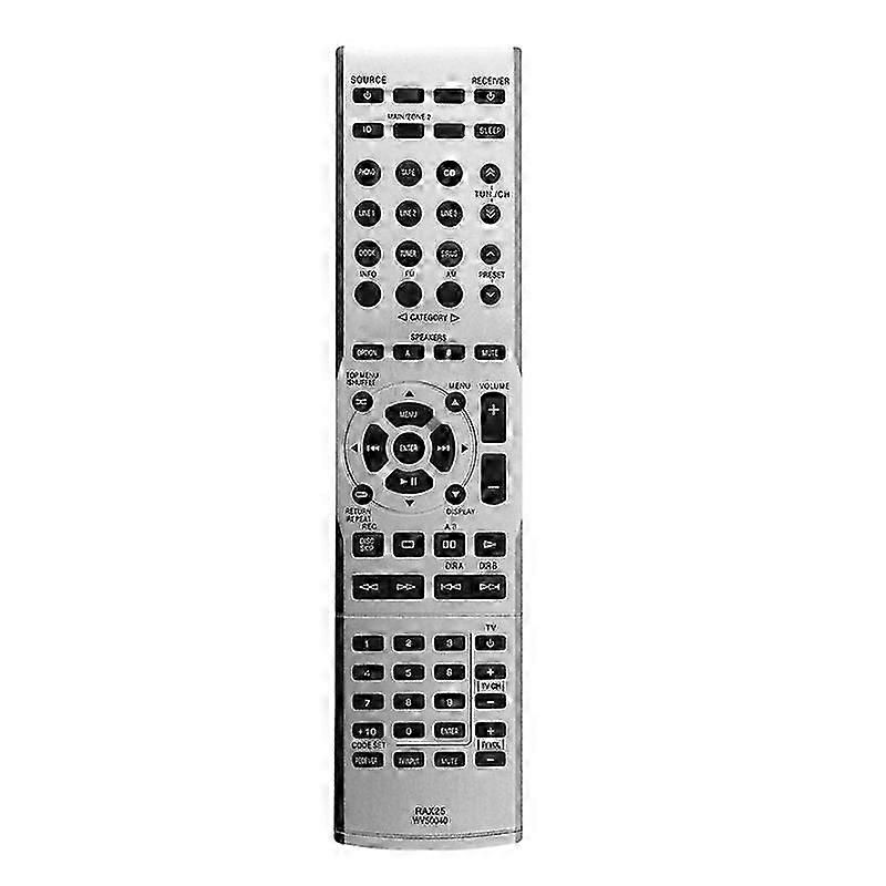 RAX25 WV50040 Replace Remote Control for Yamaha Audio Receiver R-S500 R-S700 R-S500BL R-S700BL RS500