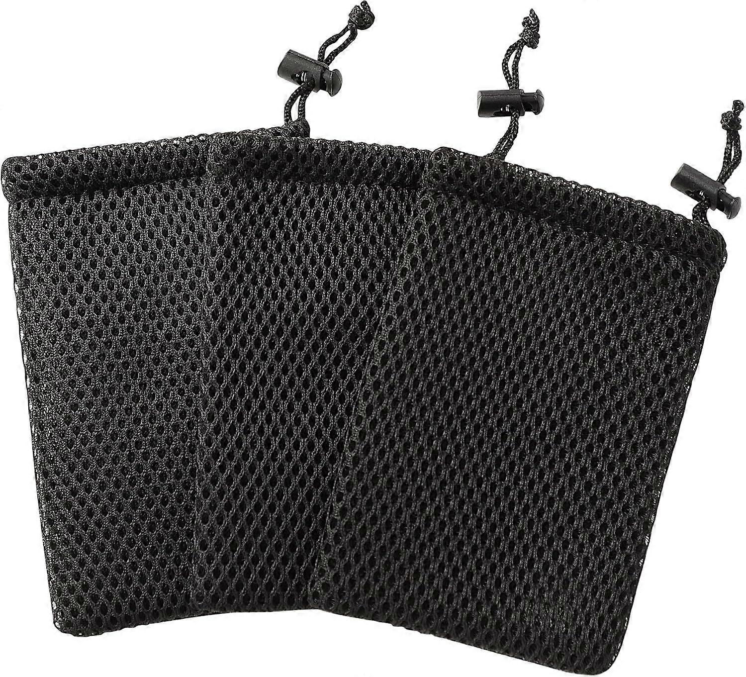 2025 Latest Model  Nylon Mesh Drawstring Bag, 5 x 3.5 Inch Small Storage Pouch