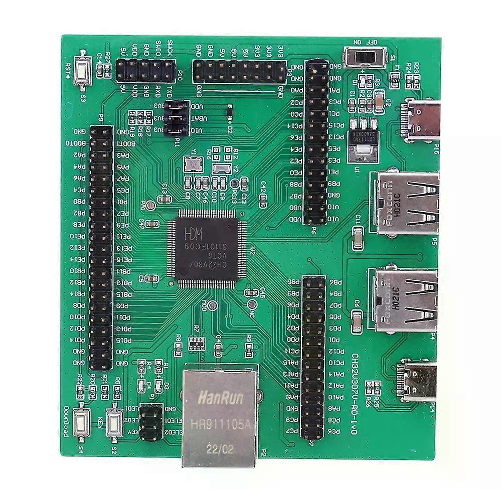 CH32V307 Development Board Support Onboard WCH-Link MCU Evaluation Board CH32V307V-EVT-R0 USB