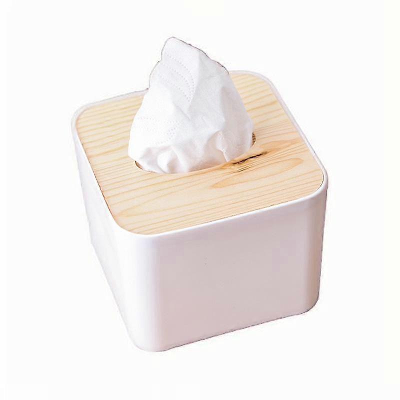 Living Room Paper Pumping Mini Box Household Wooden Napkin Simple Dispenser