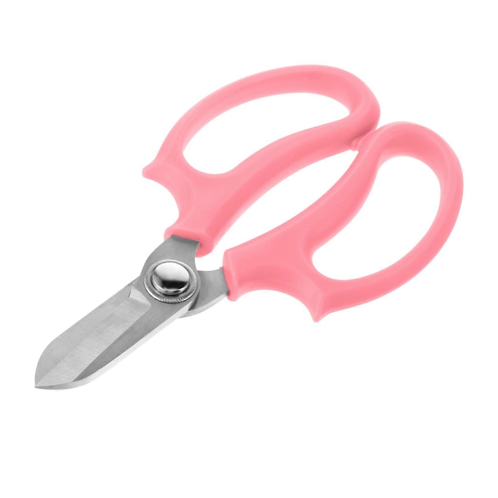 Stainless Steel Pruning Shears Garden Scissors Hand Pruner for Easy Cutting with Ergonomic Handle and Pulley Design