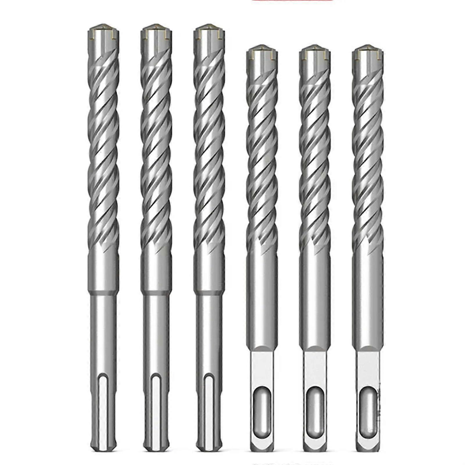 Impact Drill Electric Hammer Round Shank/Square Shank Through The Wall Turning Head Drill Tool 1Pcs