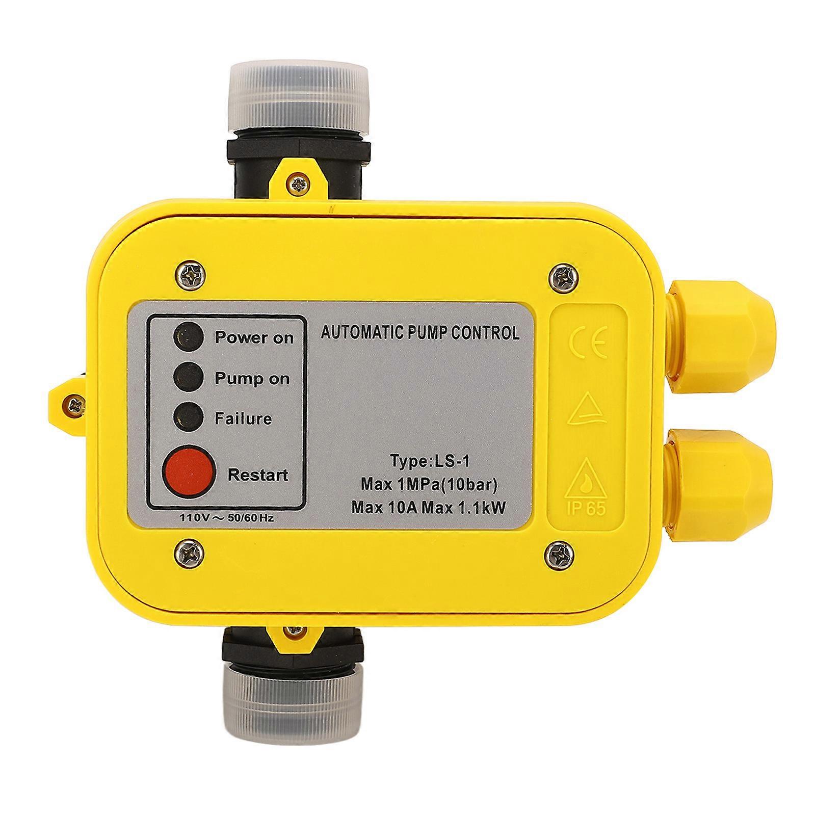 Water Pump Pressure Switch 1.1KW 10Bar IP65 Waterproof Automatic Water Pump Pressure Controller